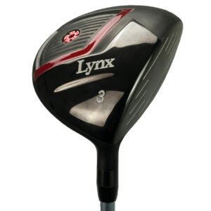Madera 5 Predator Red Fairway Lynx para hombres golfistas